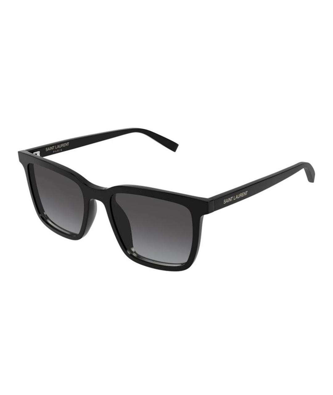 SAINT LAURENT Черные солнцезащитные очки, фото 1