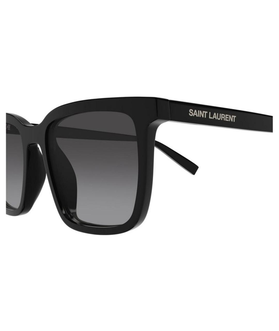 SAINT LAURENT Черные солнцезащитные очки, фото 3