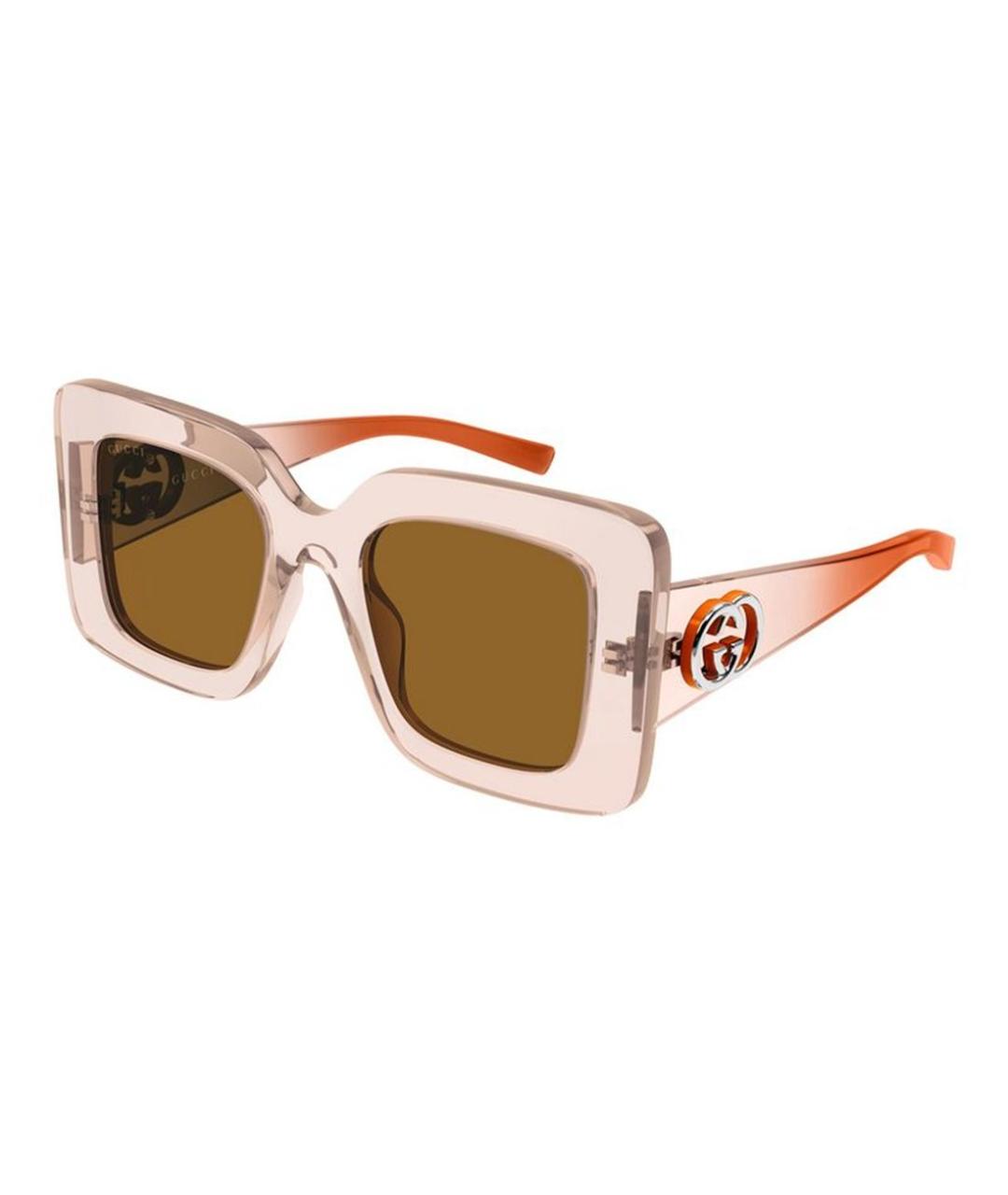 GUCCI Розовые солнцезащитные очки, фото 1