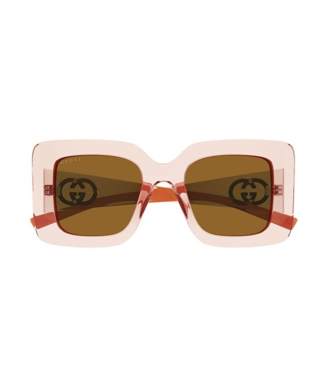 GUCCI Розовые солнцезащитные очки, фото 2
