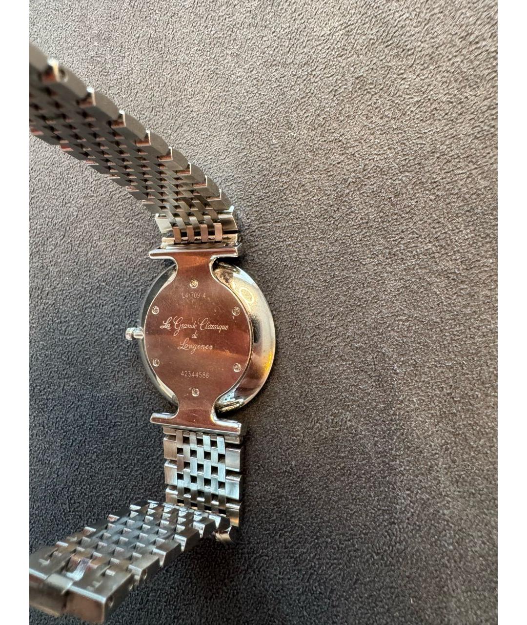 LONGINES Серебряные часы, фото 3