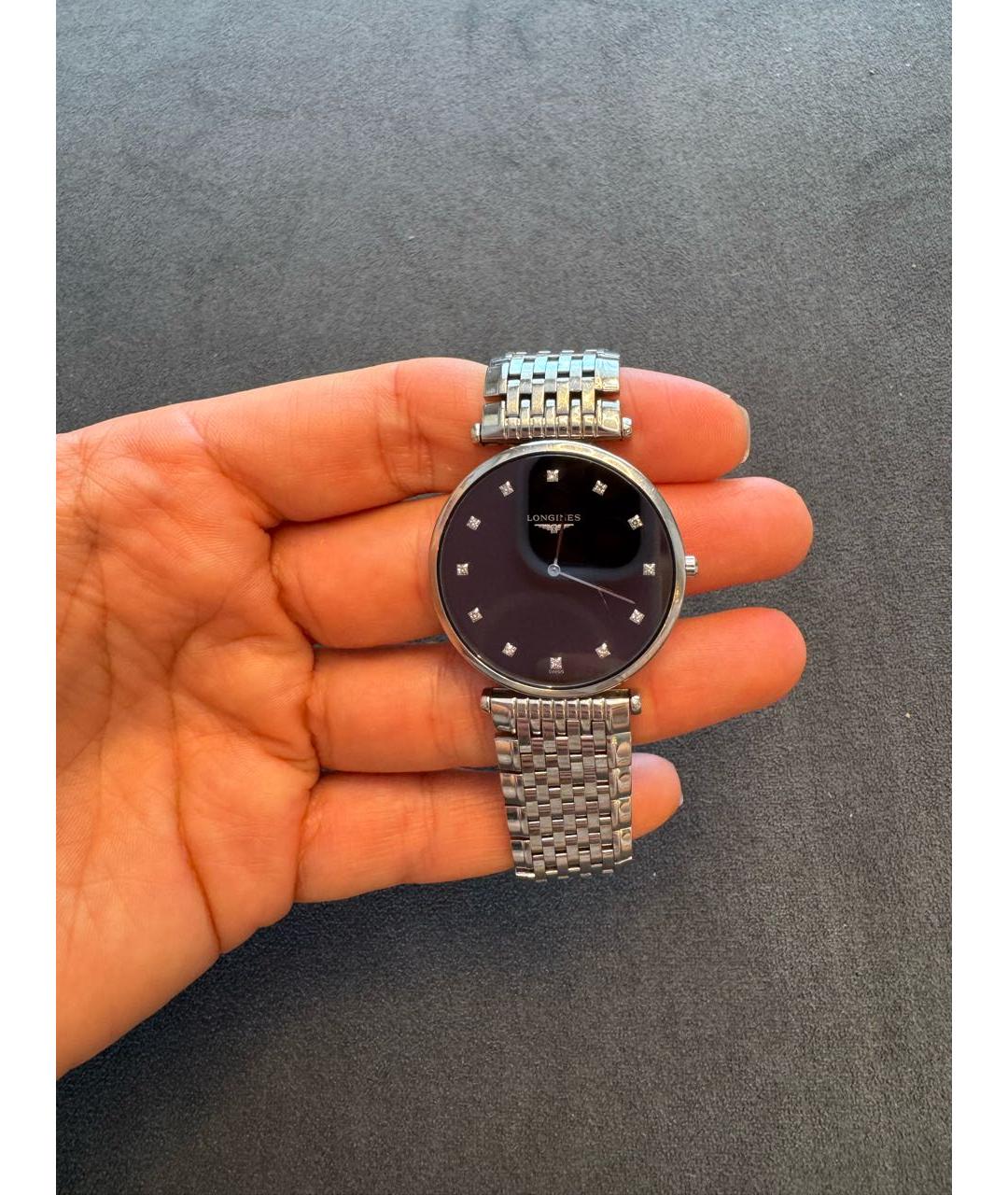 LONGINES Серебряные часы, фото 7