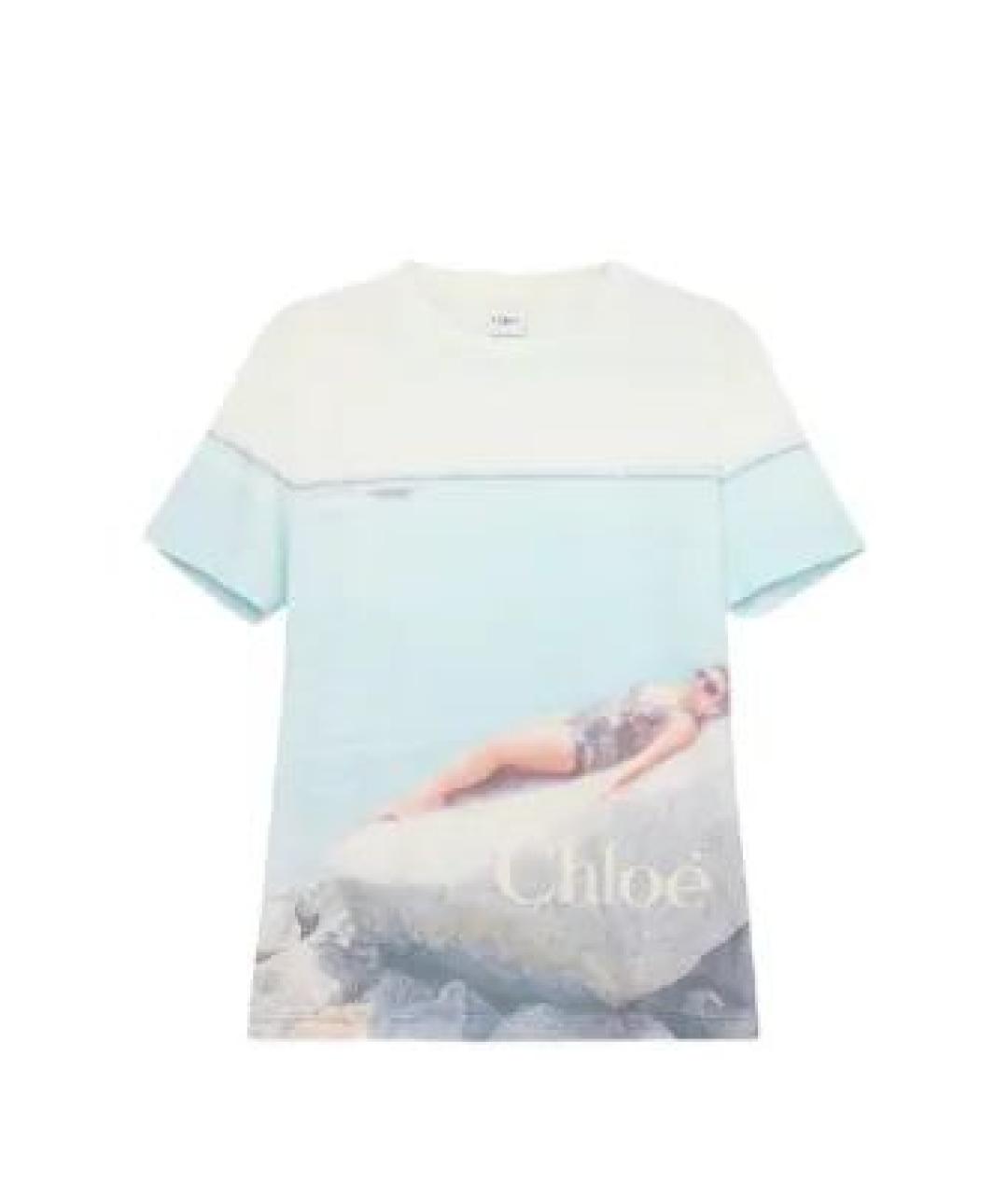 CHLOE Мульти хлопковая футболка, фото 1