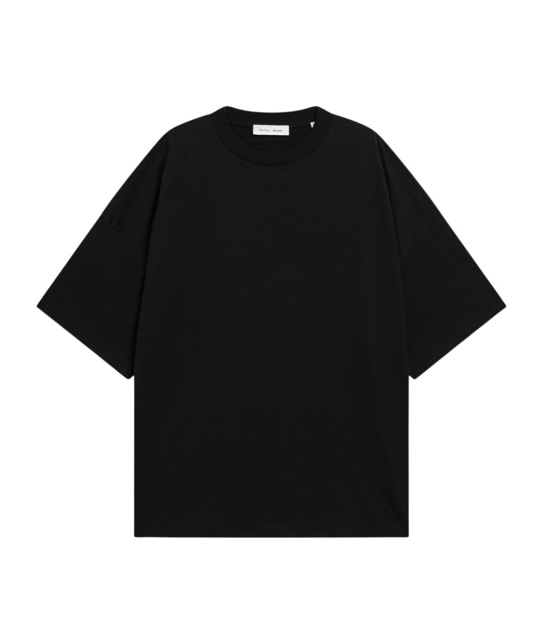 FEAR OF GOD ESSENTIALS Черная хлопковая футболка, фото 1