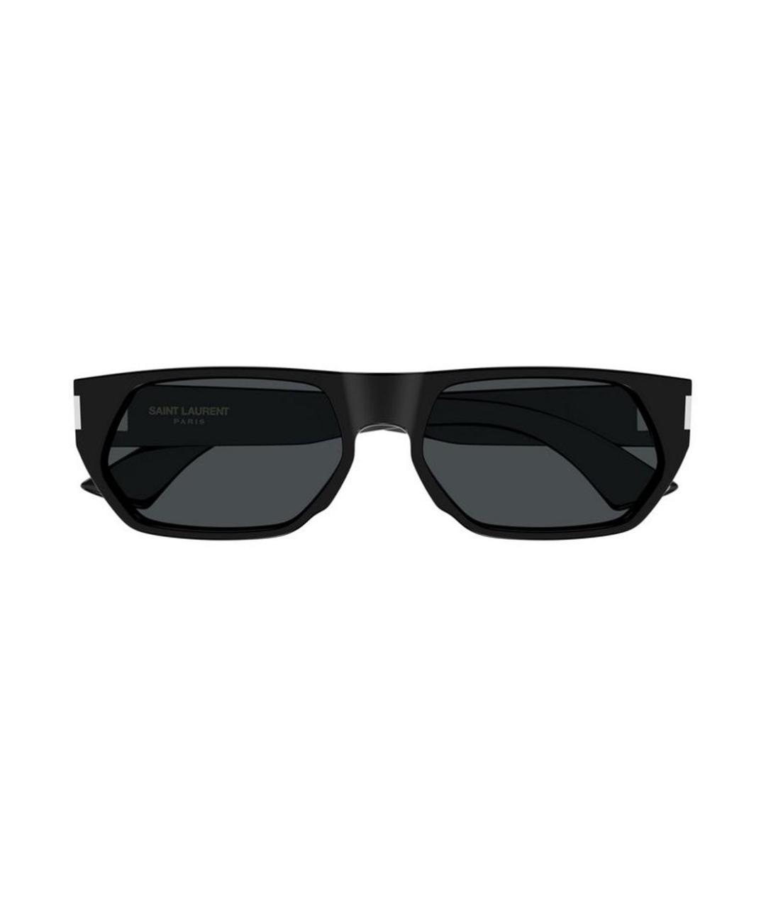 SAINT LAURENT Черные солнцезащитные очки, фото 3