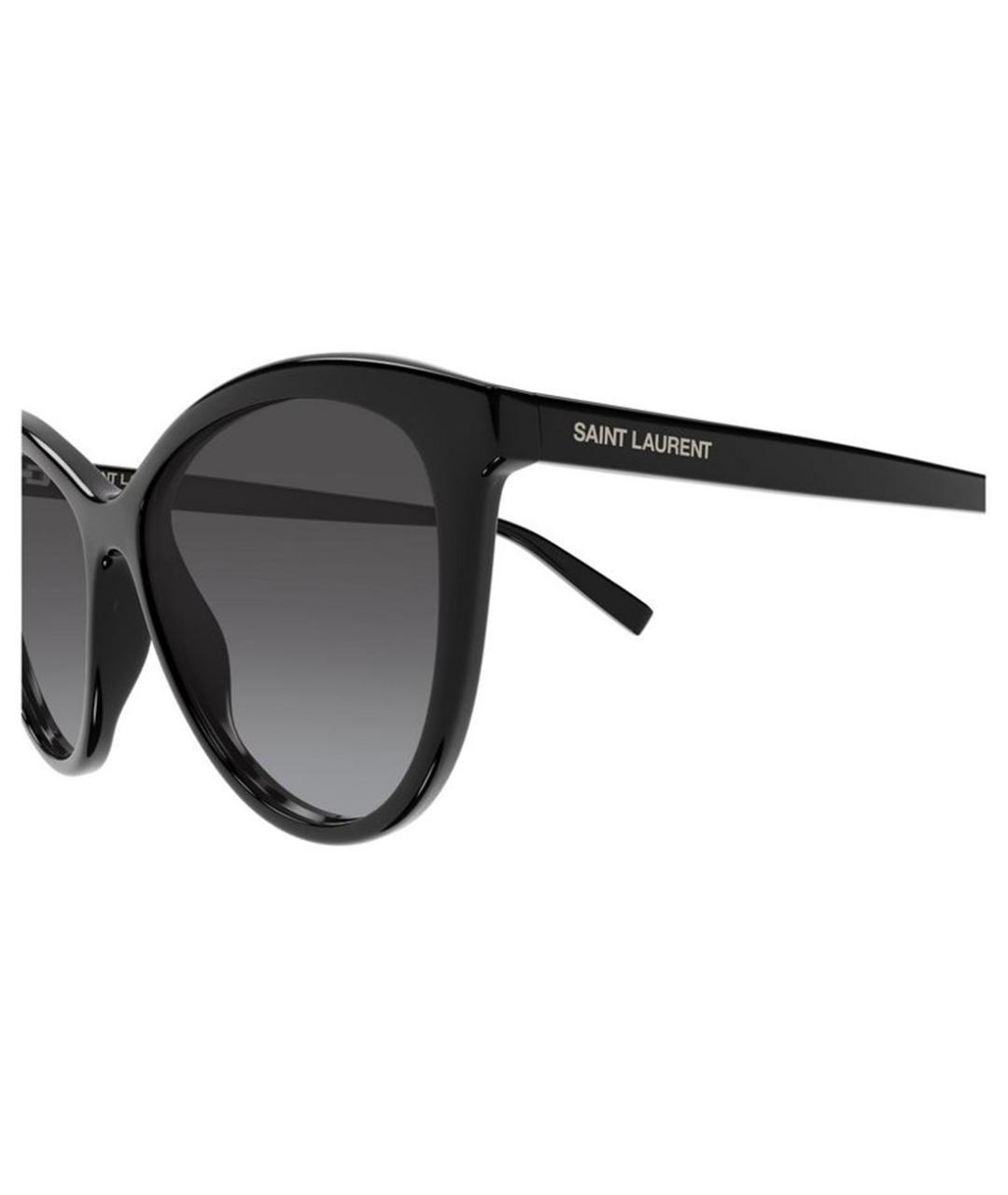 SAINT LAURENT Черные солнцезащитные очки, фото 3