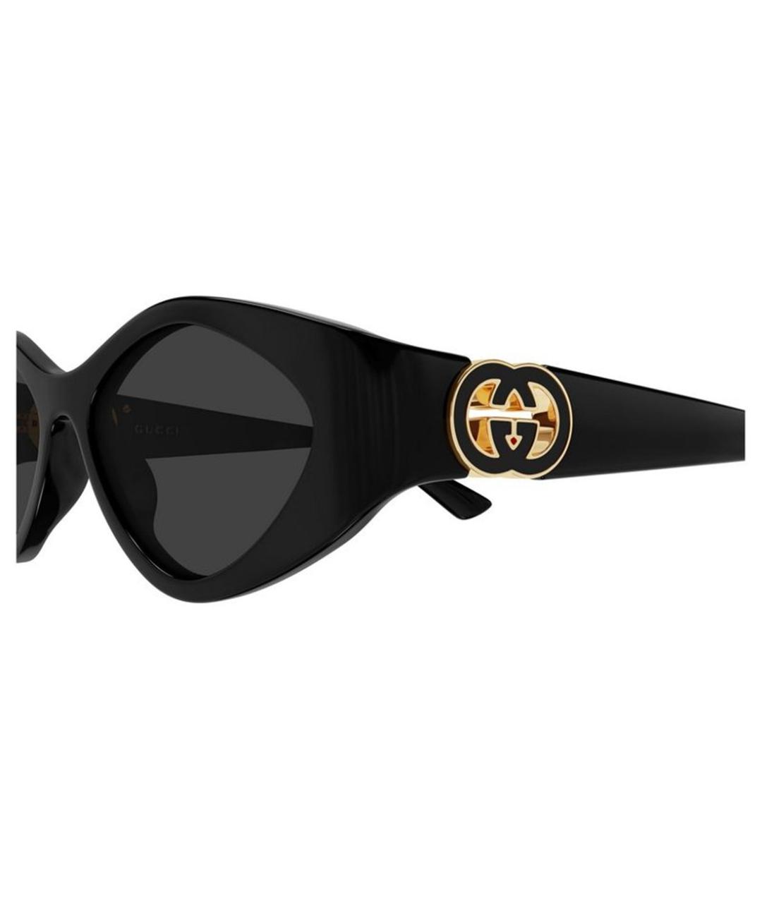 GUCCI Черные солнцезащитные очки, фото 3