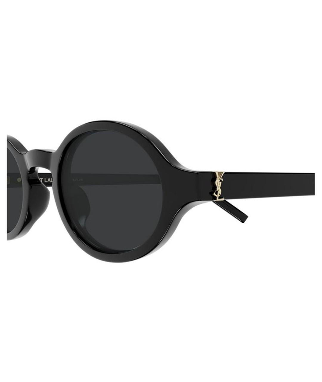 SAINT LAURENT Черные солнцезащитные очки, фото 3