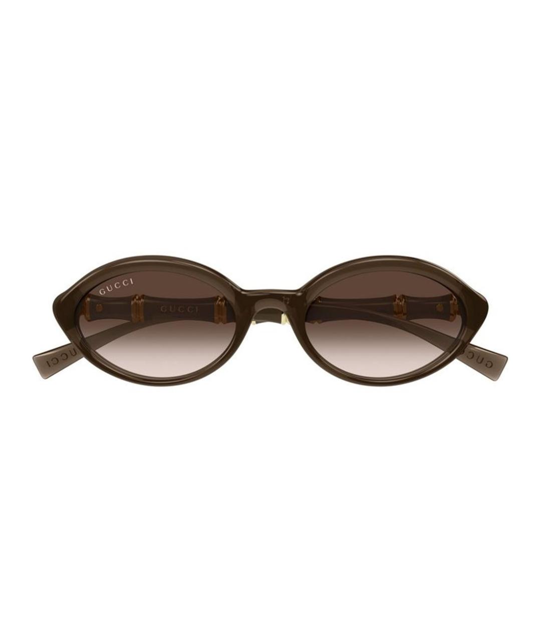 GUCCI Коричневые солнцезащитные очки, фото 2