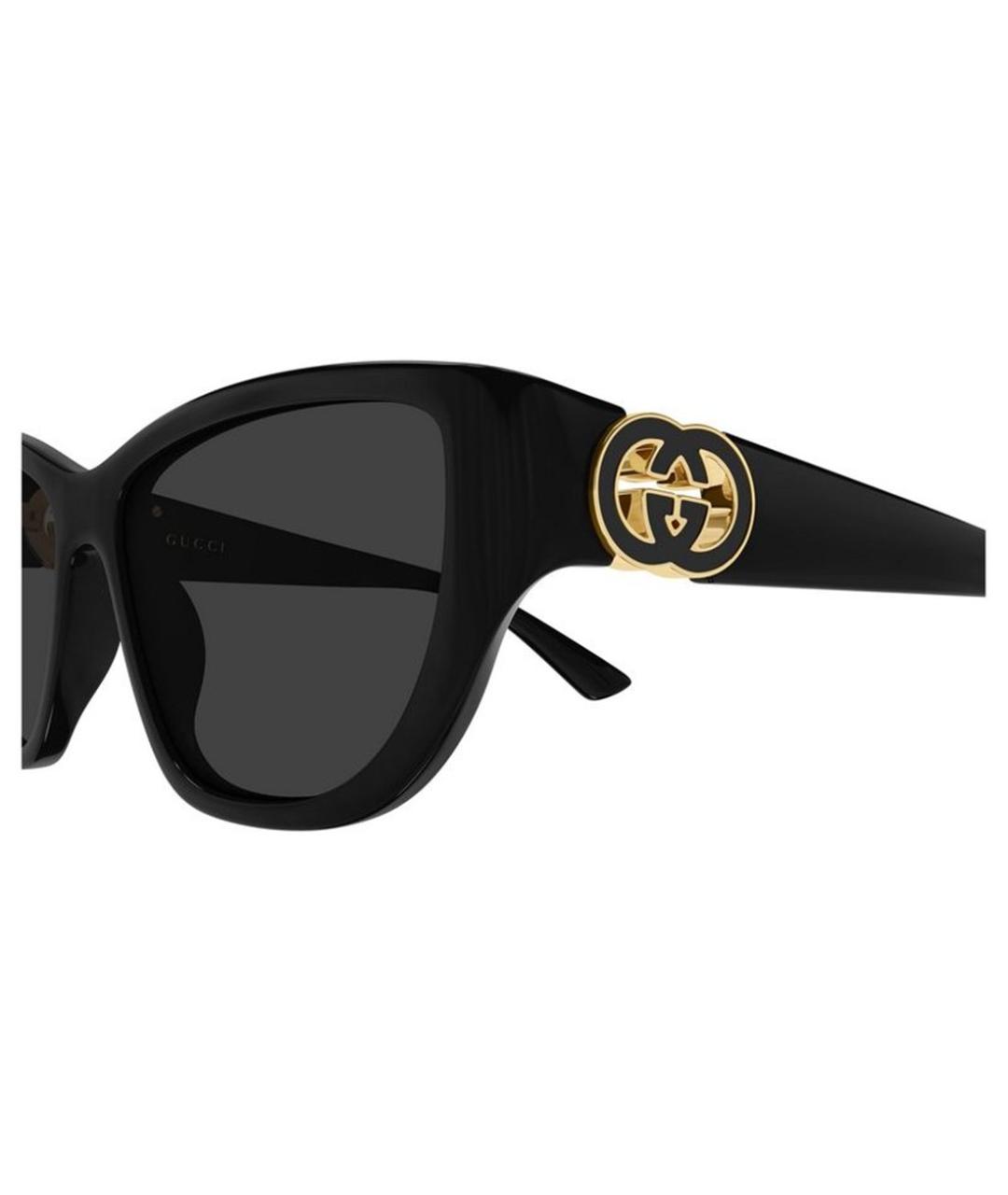 GUCCI Черные солнцезащитные очки, фото 3
