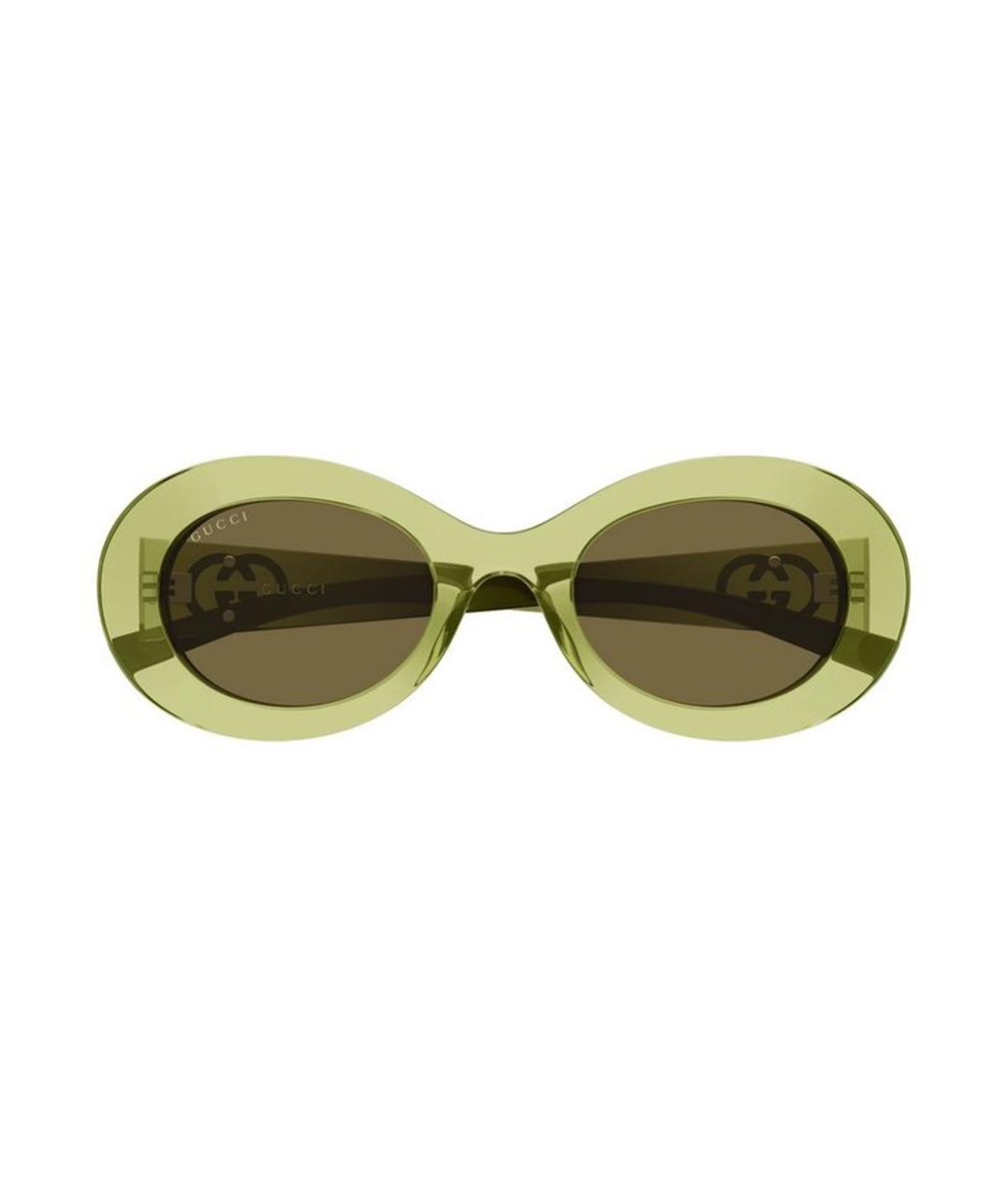 GUCCI Зеленые солнцезащитные очки, фото 2
