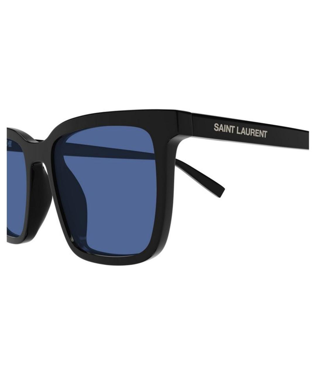 SAINT LAURENT Черные солнцезащитные очки, фото 3