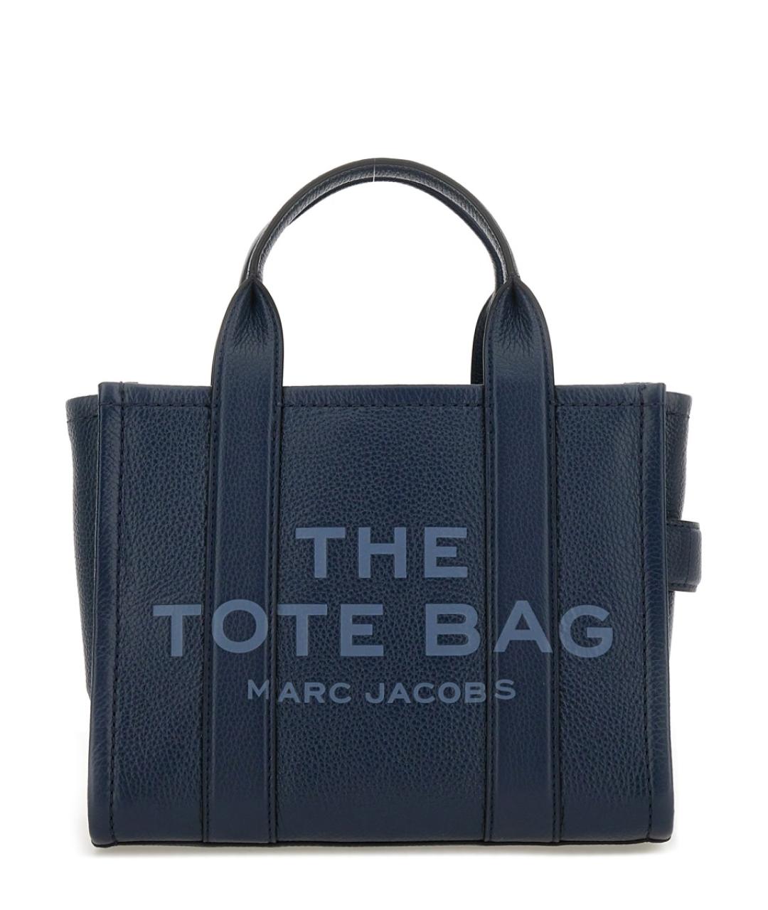 MARC JACOBS Синяя кожаная сумка тоут, фото 1
