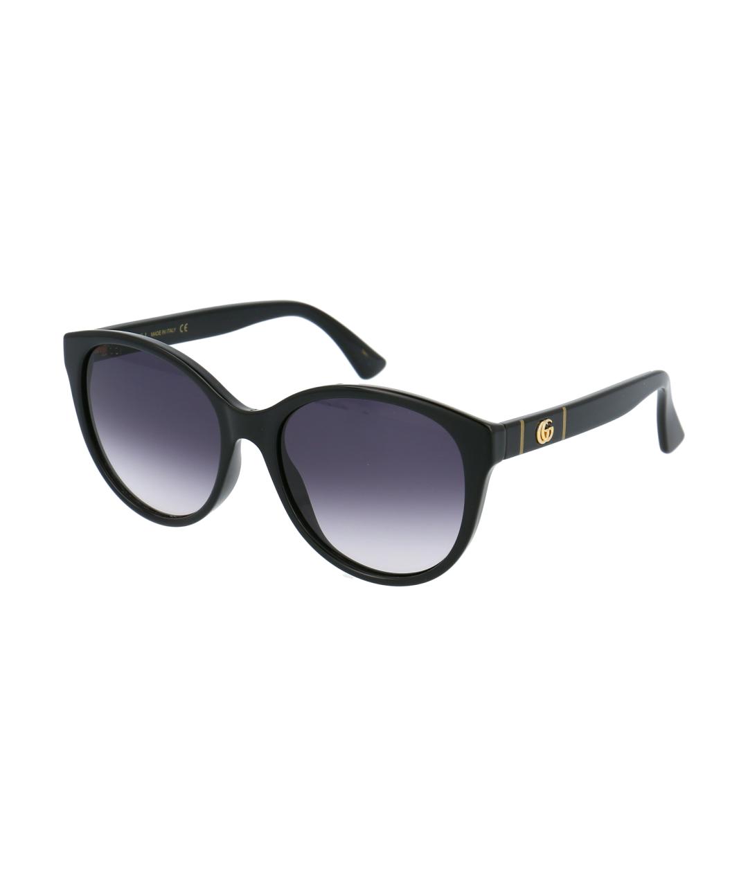 GUCCI Черные пластиковые солнцезащитные очки, фото 2