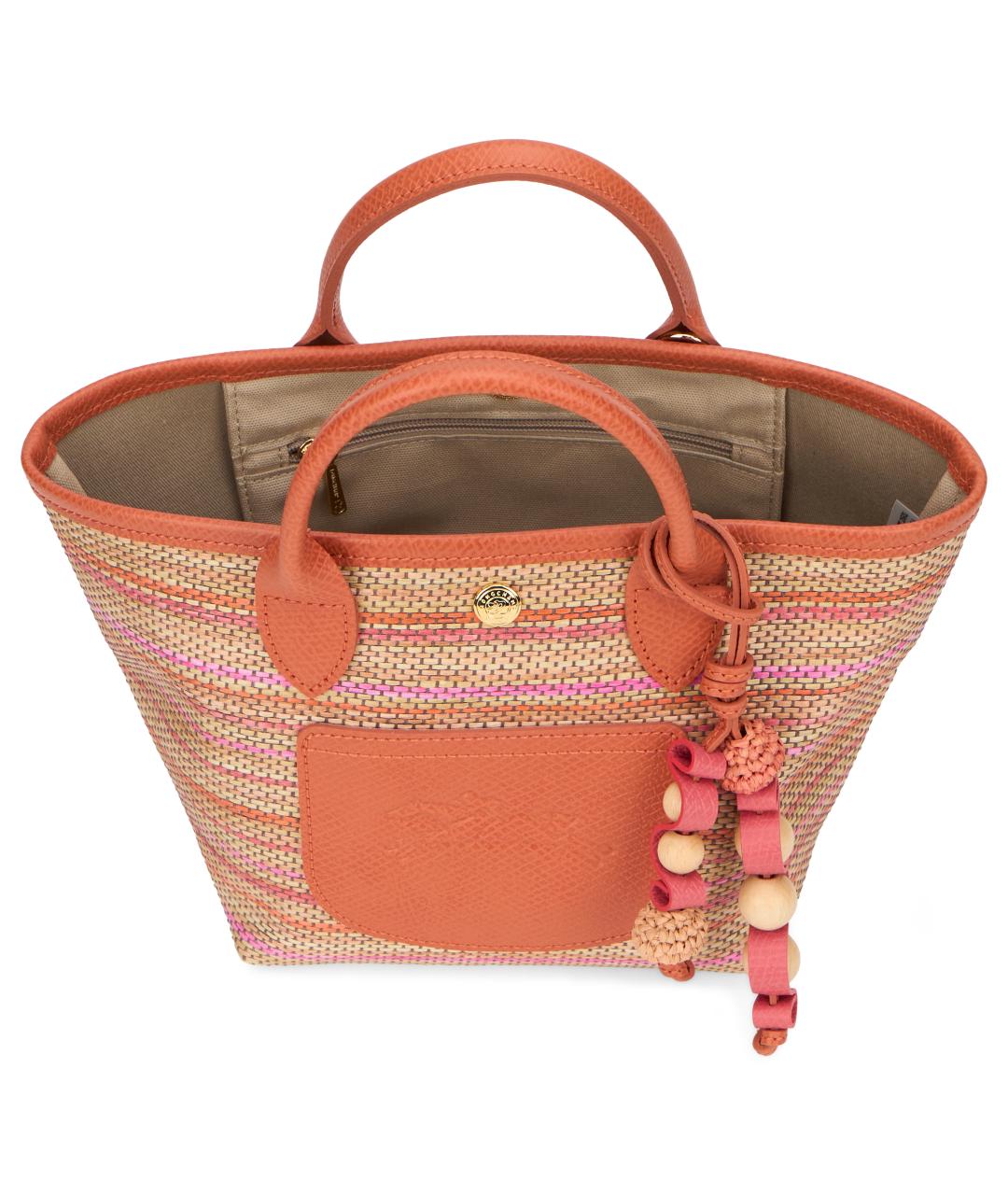 LONGCHAMP Оранжевая сумка тоут, фото 5