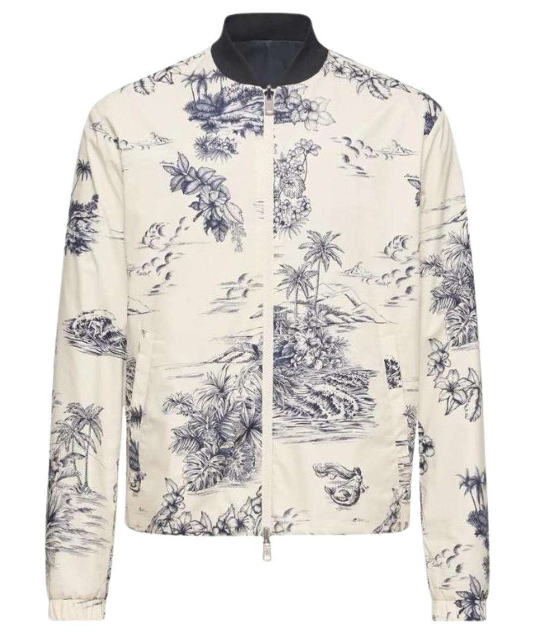 MONCLER Синяя хлопковая куртка, фото 1