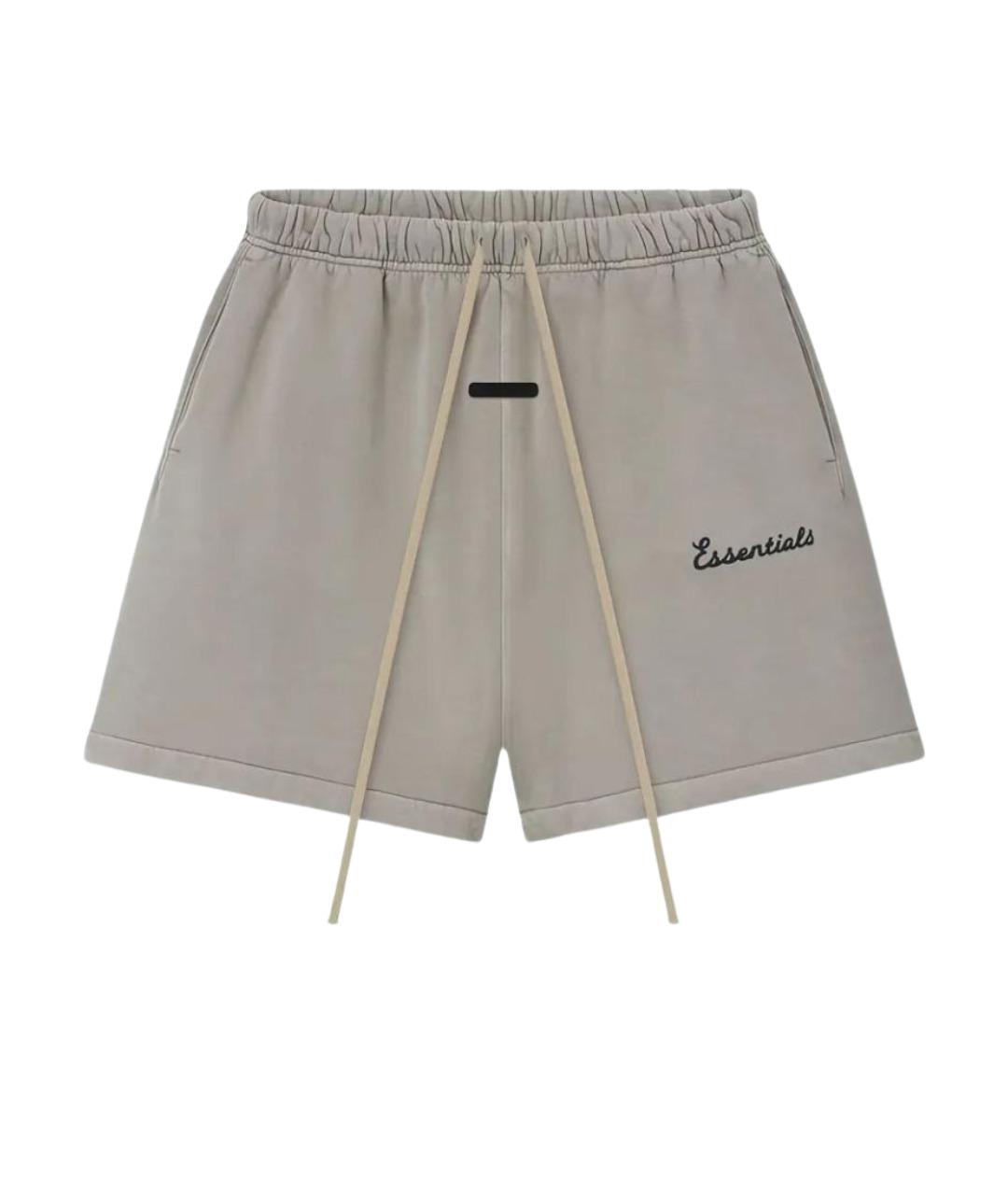 FEAR OF GOD ESSENTIALS Серые хлопковые шорты, фото 1