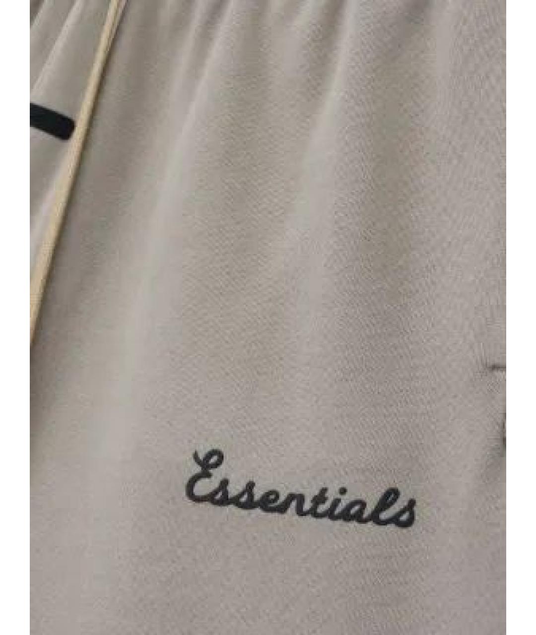FEAR OF GOD ESSENTIALS Серые хлопковые шорты, фото 4