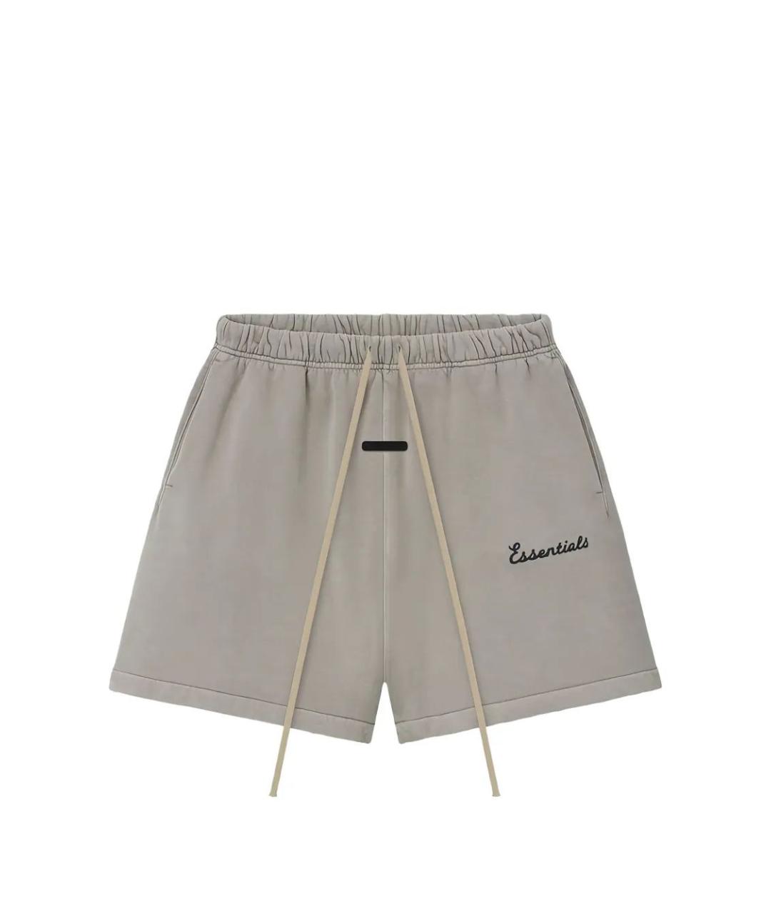 FEAR OF GOD ESSENTIALS Серые хлопковые шорты, фото 5