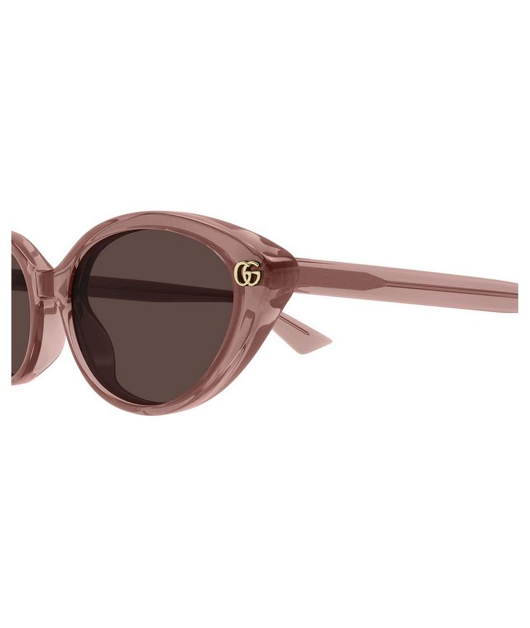 GUCCI Розовые солнцезащитные очки, фото 3