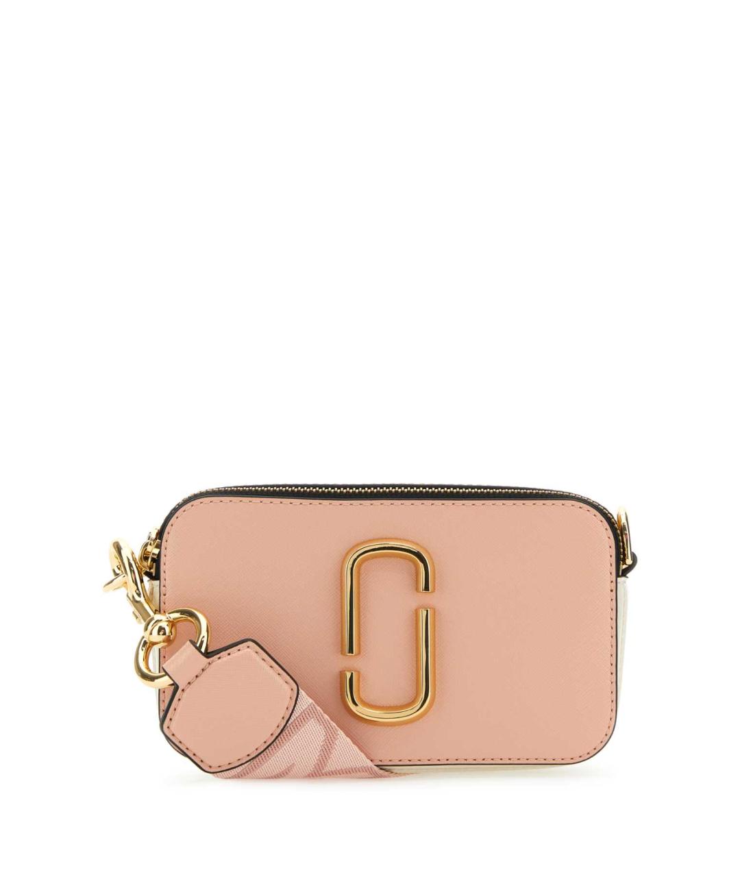 MARC JACOBS Розовая кожаная сумка через плечо, фото 1