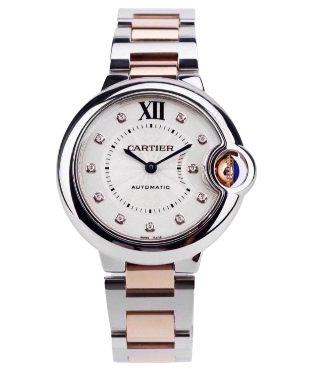CARTIER Серебряные часы из розового золота, фото 1