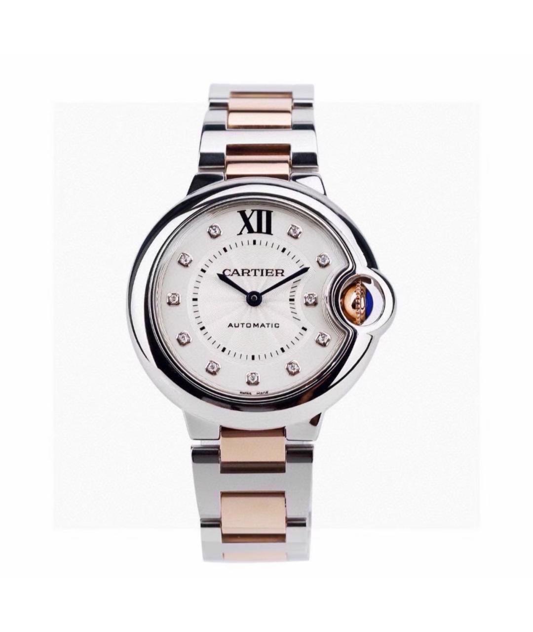 CARTIER Серебряные часы из розового золота, фото 6