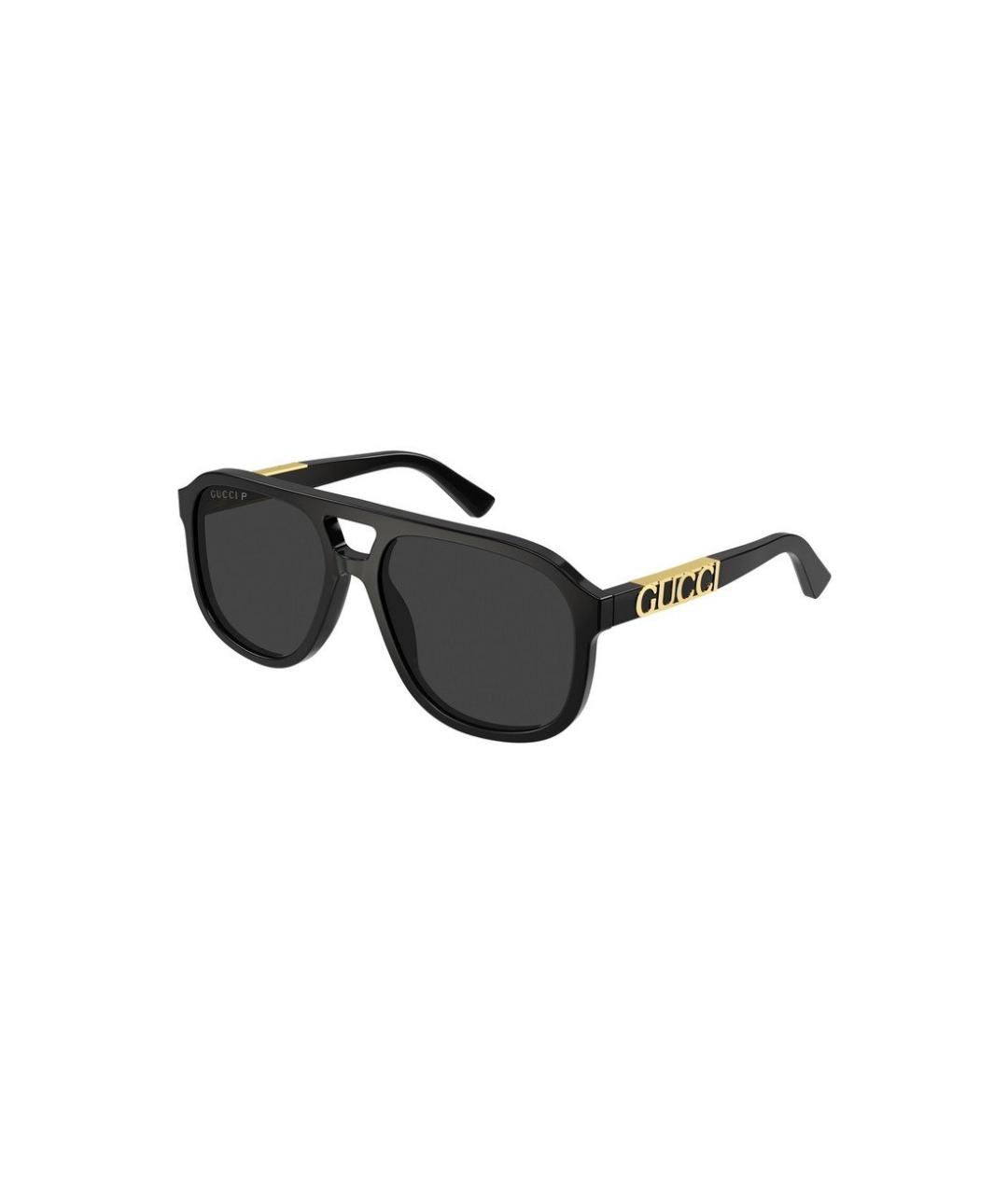GUCCI Черные солнцезащитные очки, фото 1