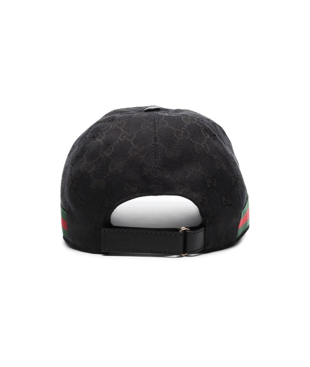 GUCCI Черная синтетическая кепка/бейсболка, фото 4