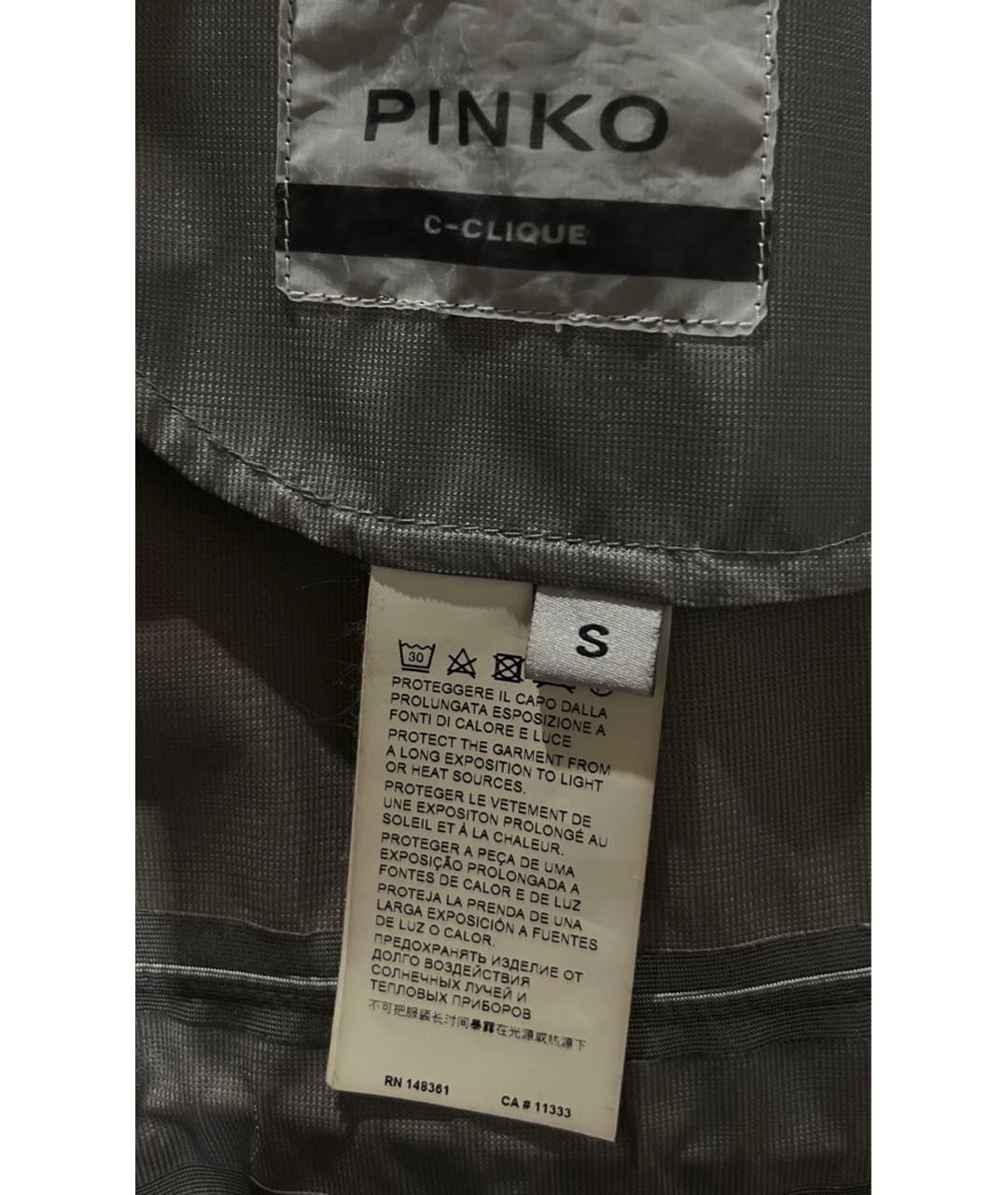 PINKO Черная парка, фото 5