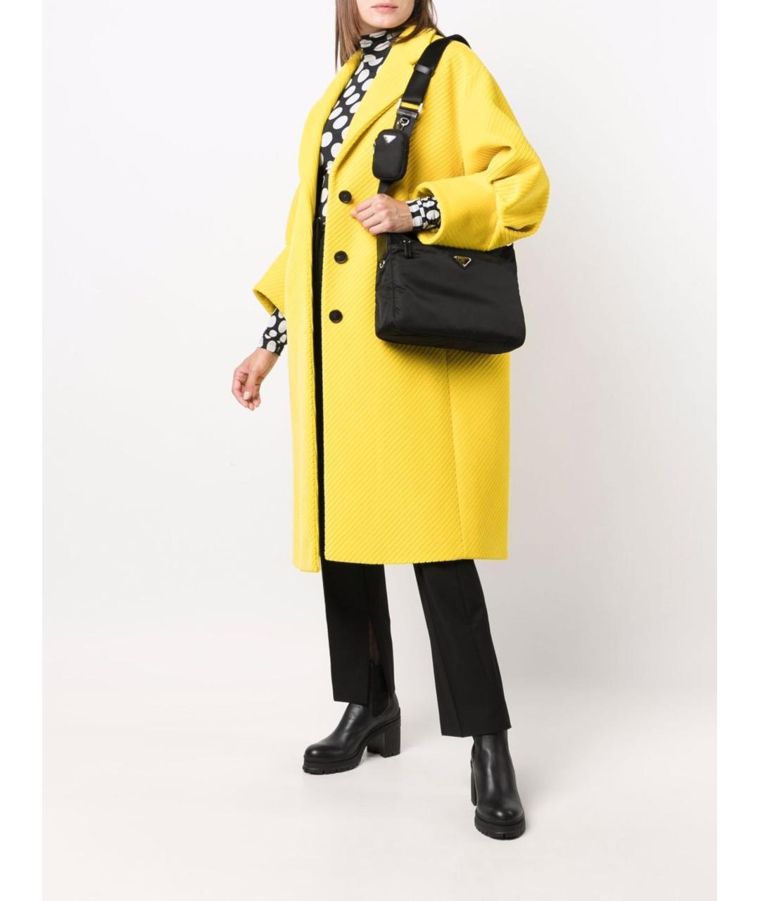 PRADA Черная тканевая сумка через плечо, фото 4