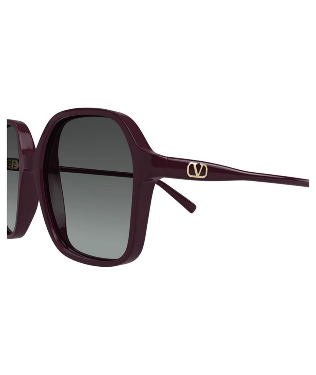 VALENTINO Фиолетовые солнцезащитные очки, фото 3
