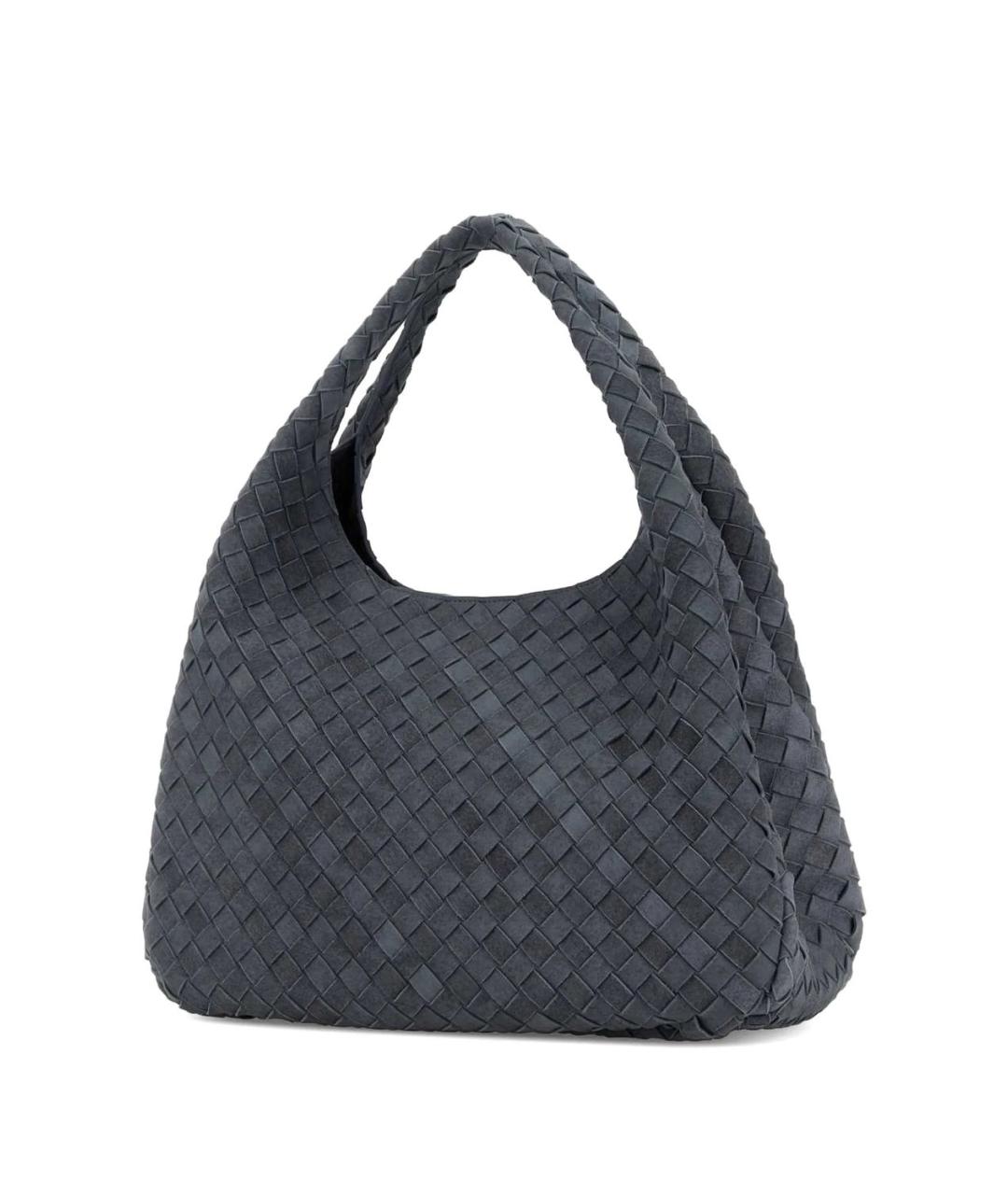 BOTTEGA VENETA Голубая замшевая сумка тоут, фото 2