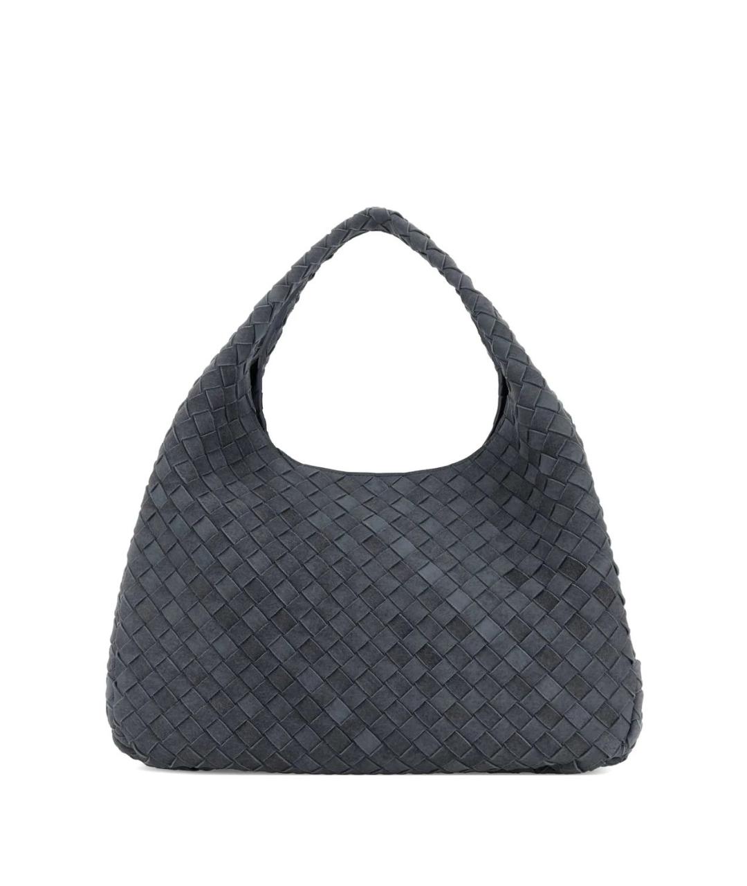 BOTTEGA VENETA Голубая замшевая сумка тоут, фото 1