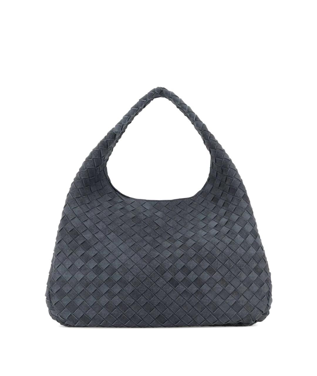 BOTTEGA VENETA Голубая замшевая сумка тоут, фото 3