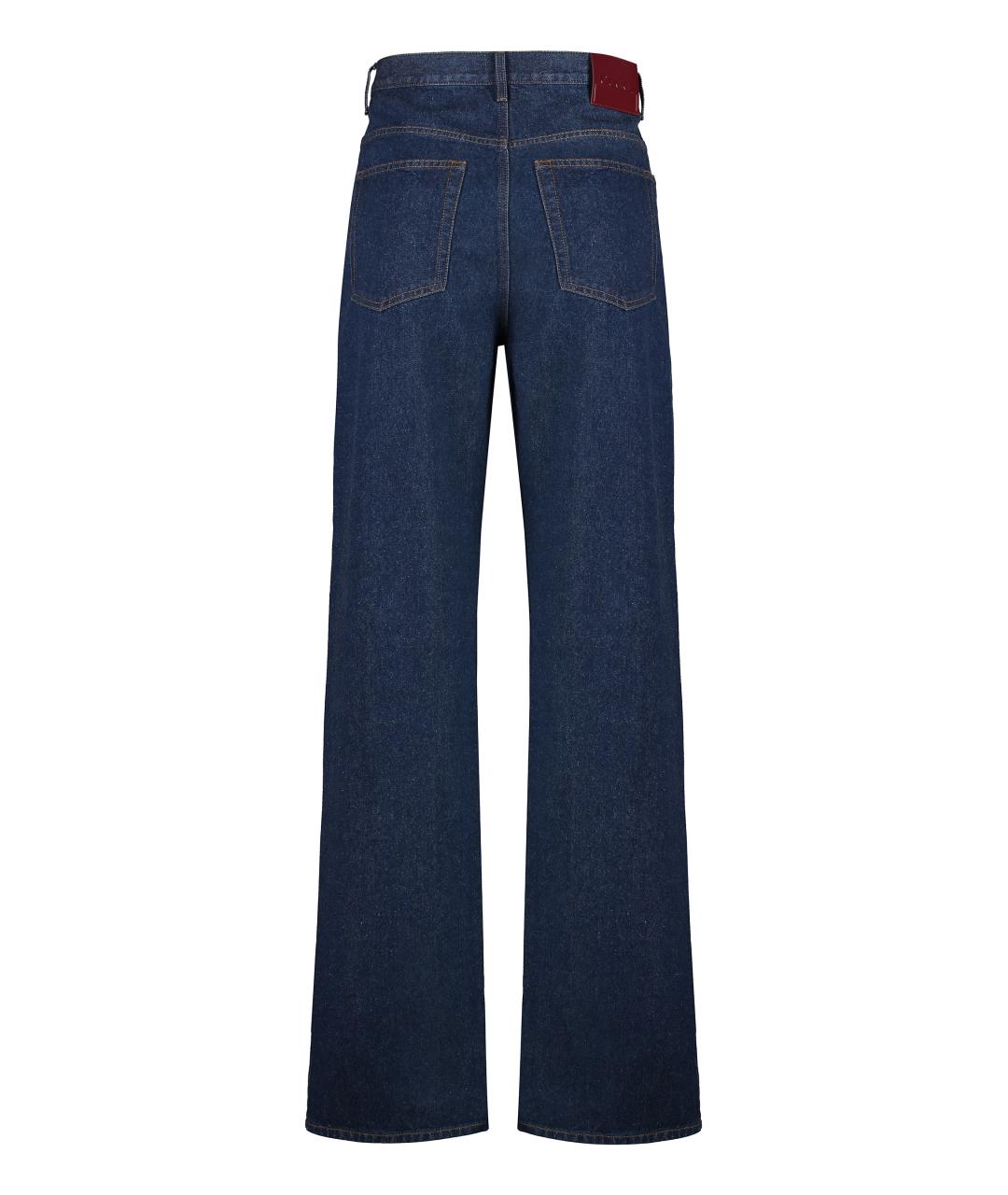 GUCCI Синие прямые джинсы, фото 2