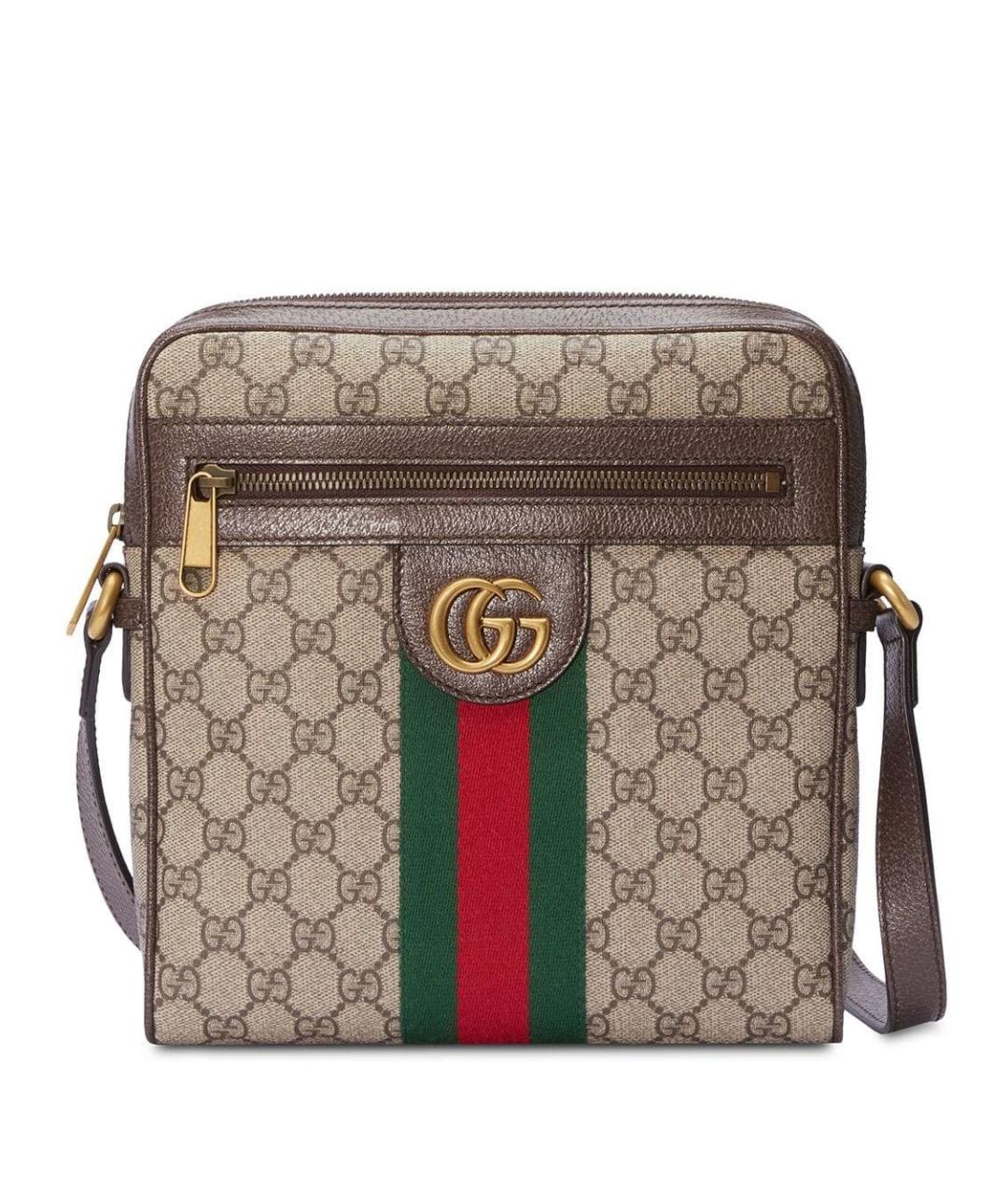 GUCCI Бежевая сумка на плечо, фото 1
