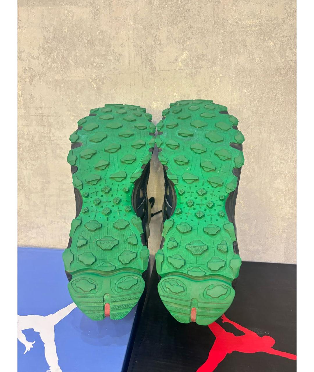ADIDAS X RAF SIMONS Черные текстильные низкие кроссовки / кеды, фото 7