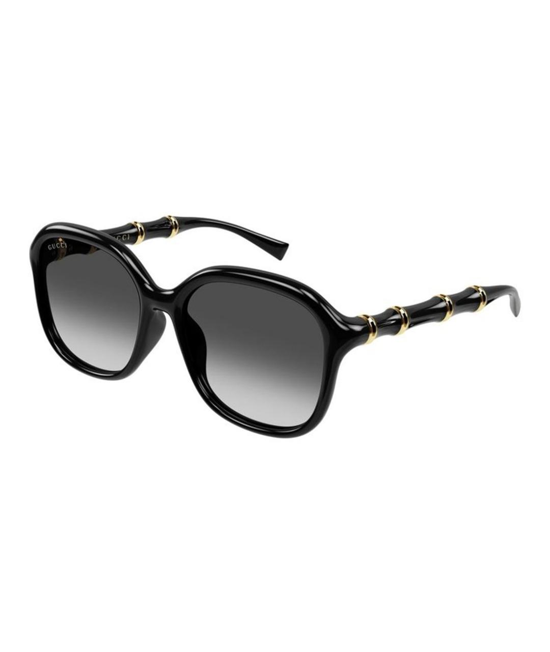 GUCCI Черные солнцезащитные очки, фото 1