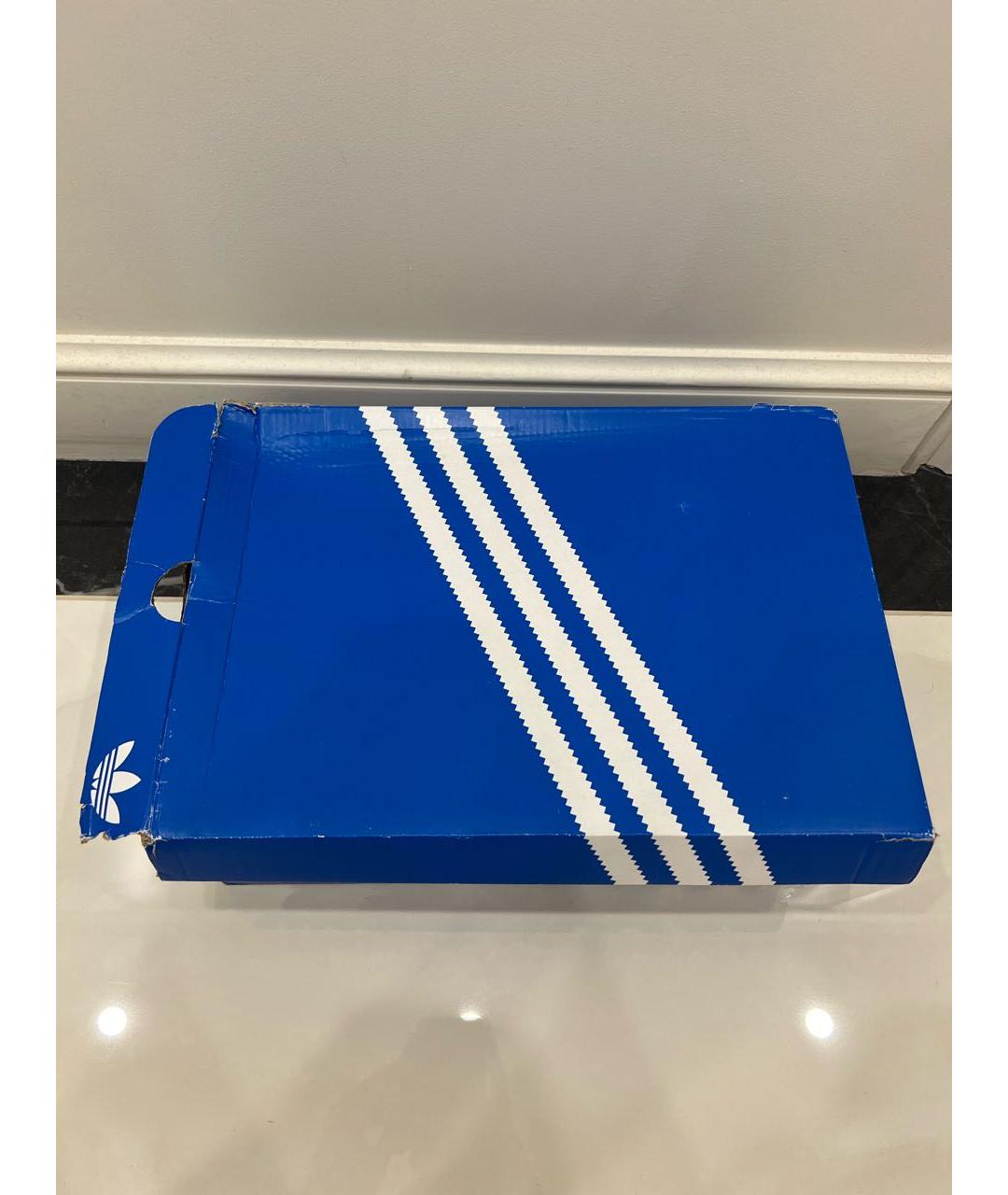 ADIDAS Горчичные текстильные низкие кроссовки / кеды, фото 7
