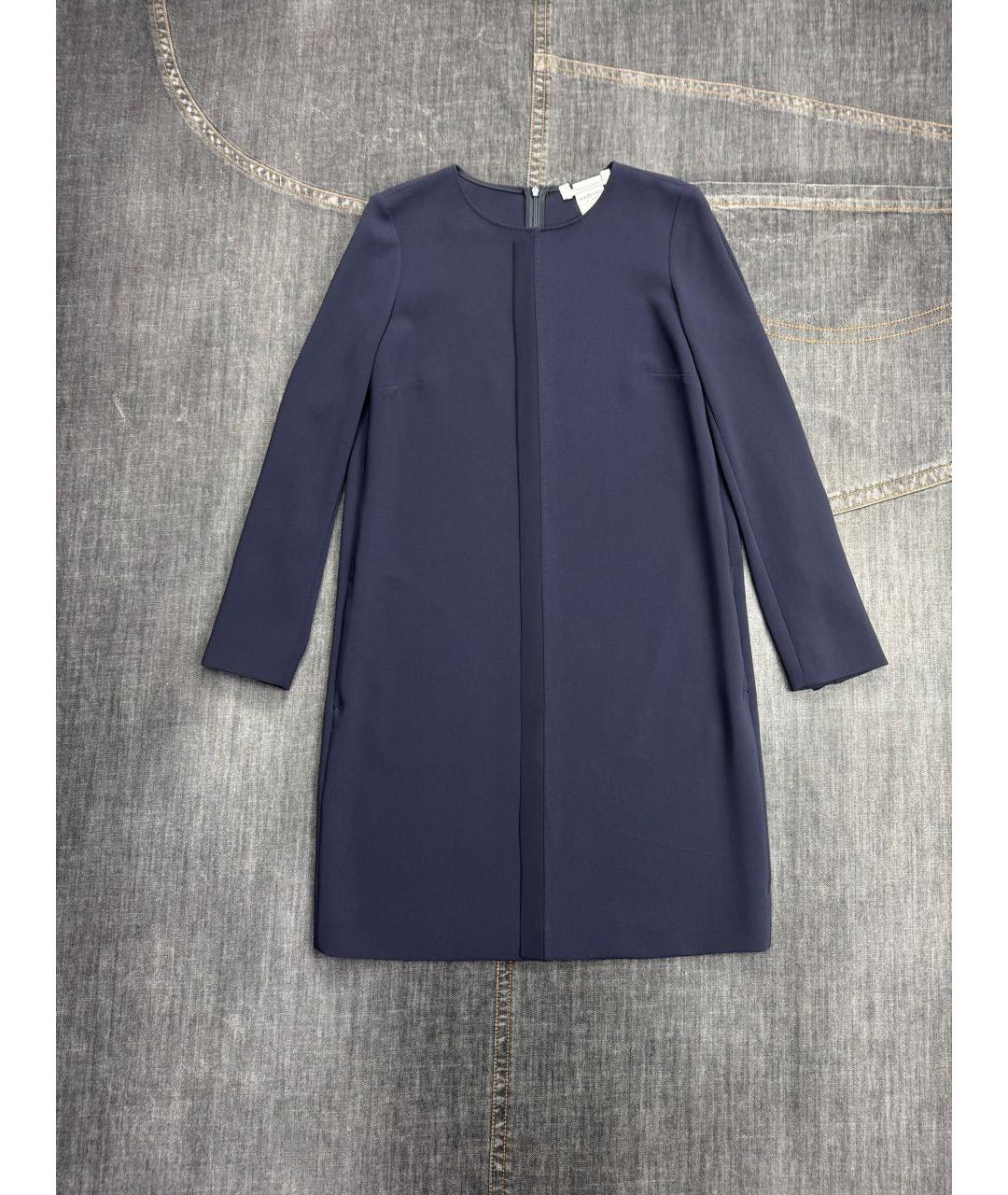 MAX MARA Темно-синее повседневное платье, фото 9