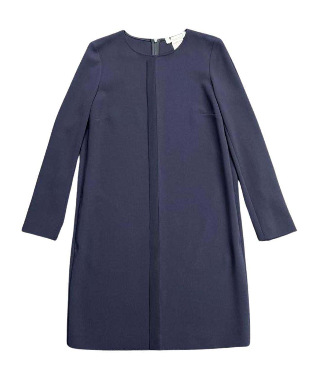 MAX MARA Темно-синее повседневное платье, фото 1