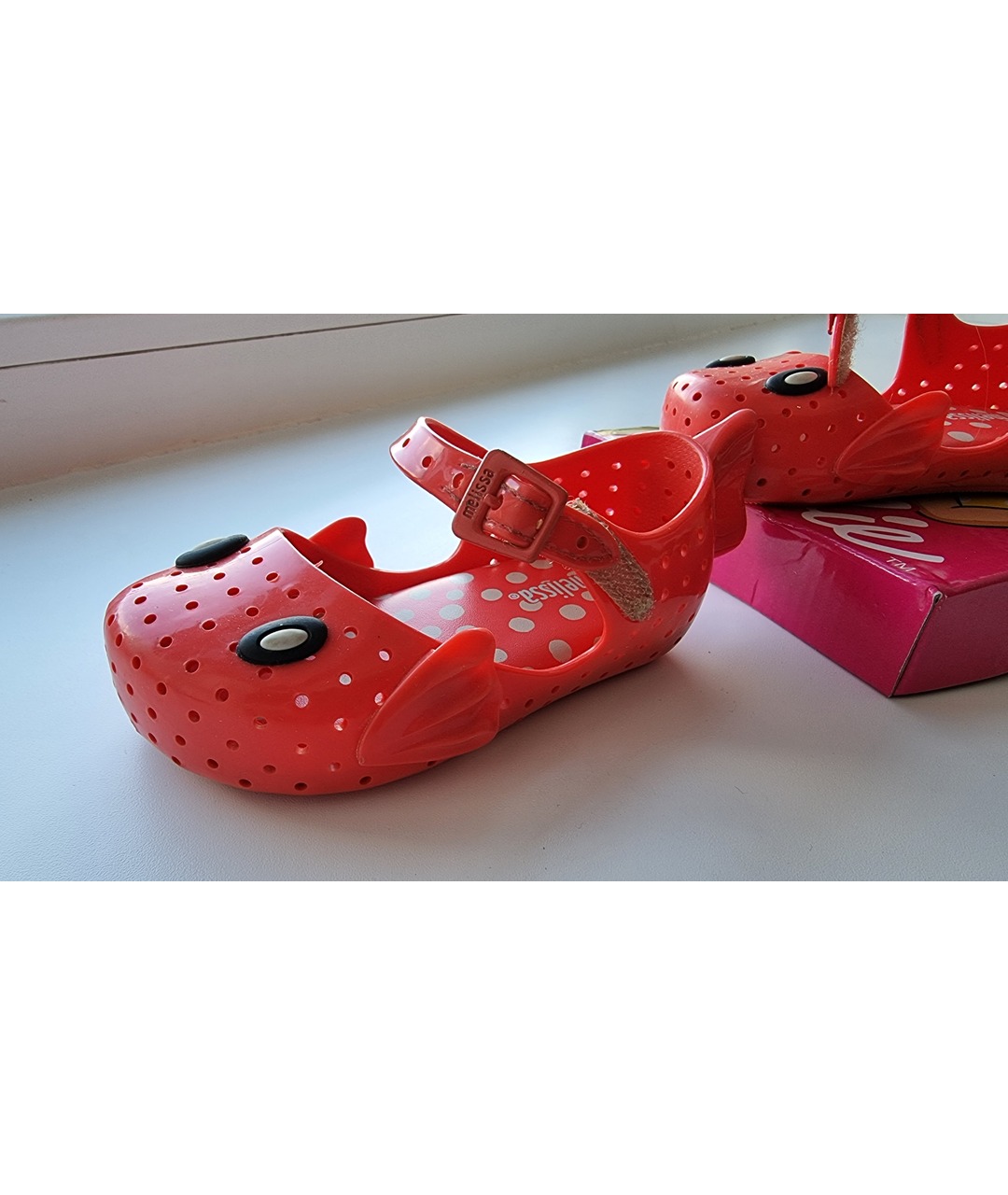 MINI MELISSA Красные балетки и туфли, фото 5