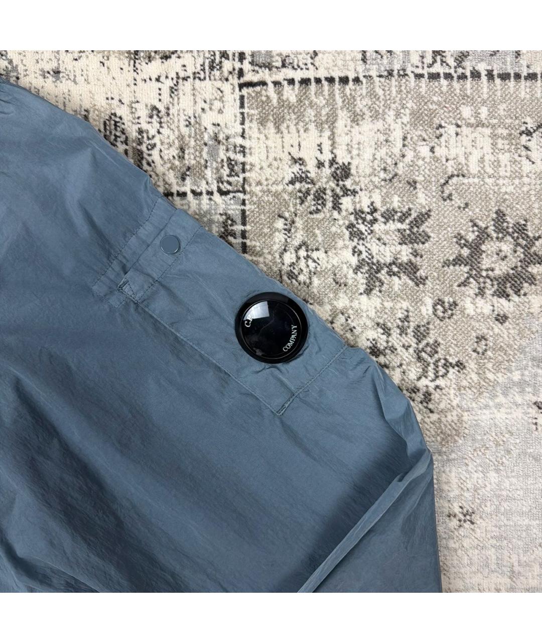 CP COMPANY Голубая полиамидовая куртка, фото 4