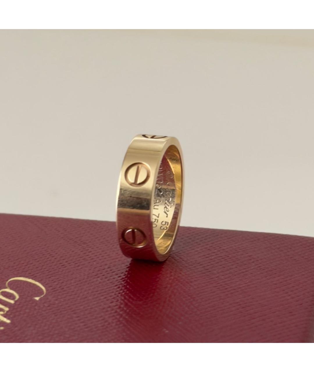 CARTIER Золотое кольцо из желтого золота, фото 2