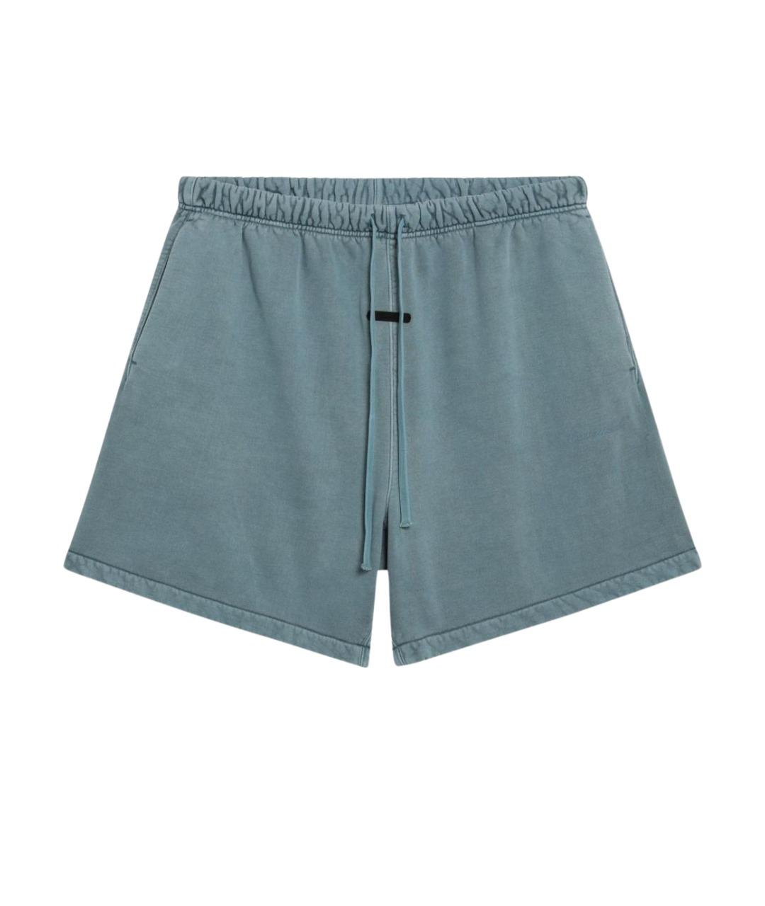 FEAR OF GOD ESSENTIALS Голубые хлопковые шорты, фото 1