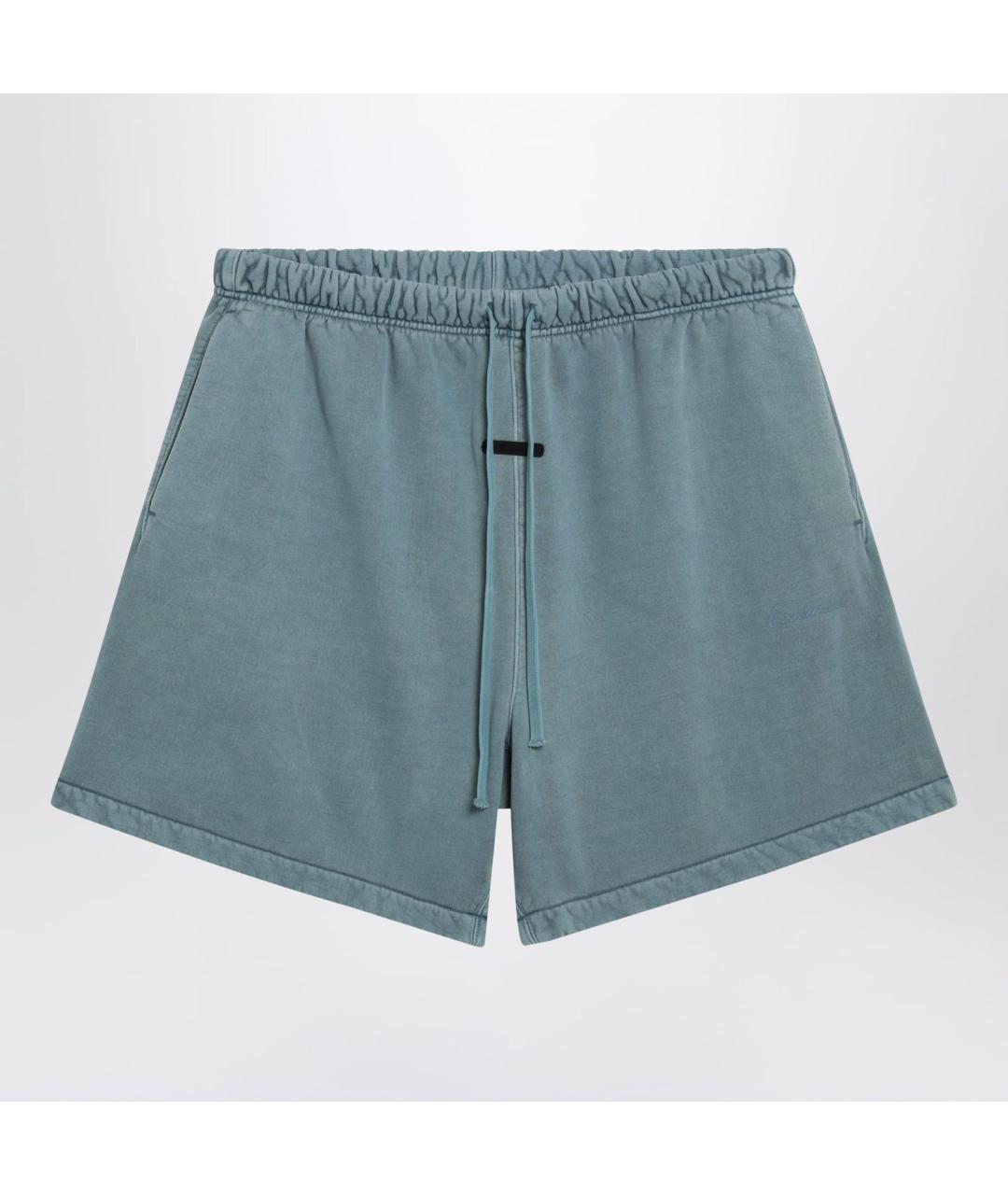 FEAR OF GOD ESSENTIALS Голубые хлопковые шорты, фото 3