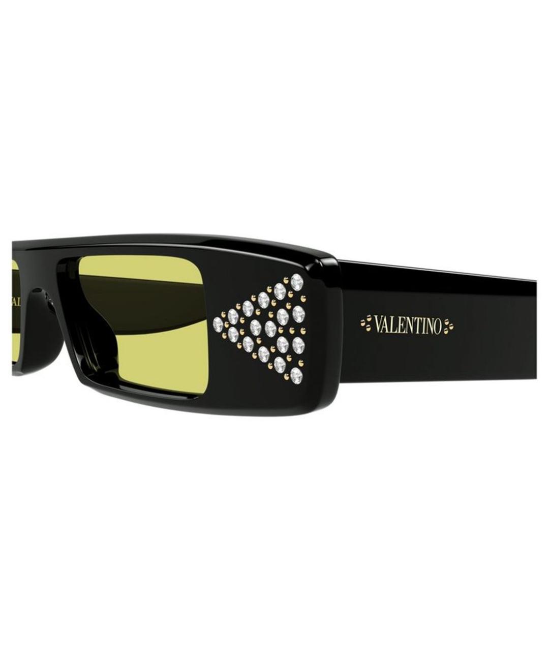 VALENTINO Черные солнцезащитные очки, фото 3