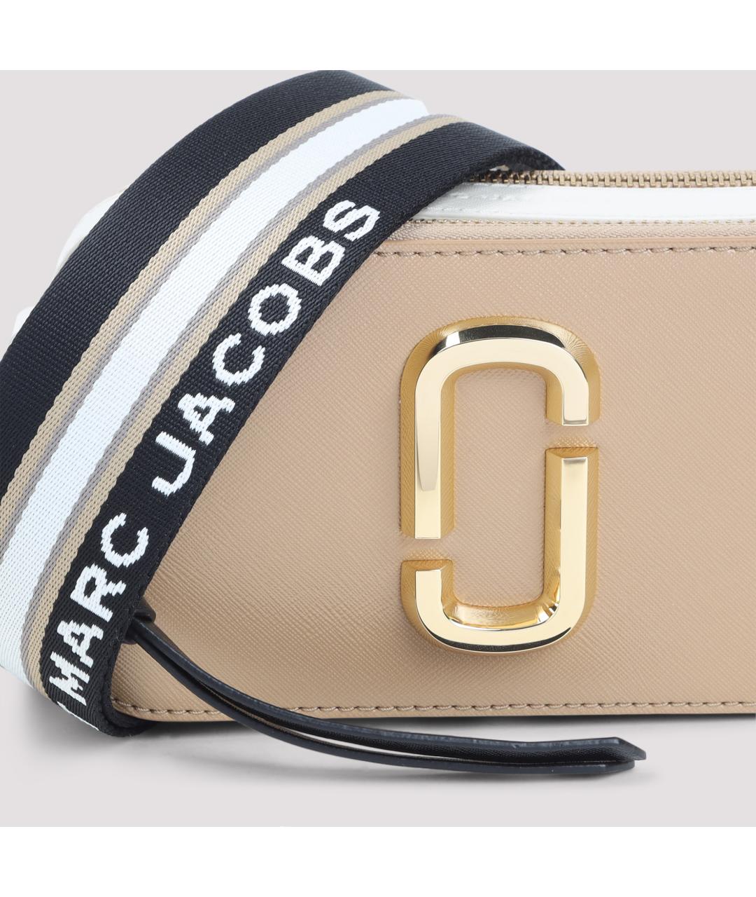 MARC JACOBS Бежевая кожаная сумка через плечо, фото 5