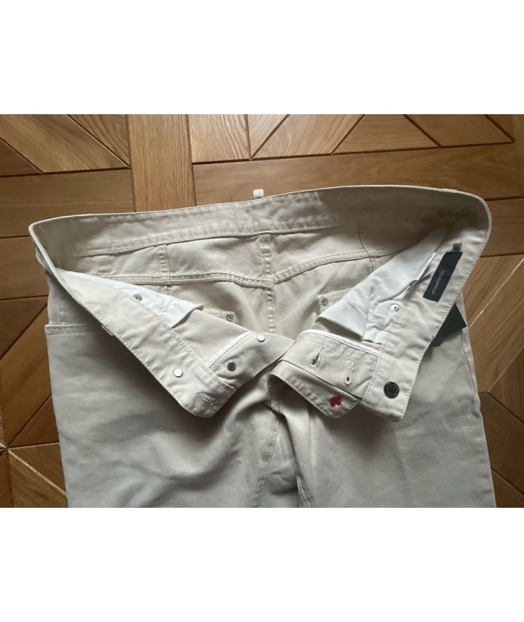 DSQUARED2 Хлопковые повседневные брюки, фото 3